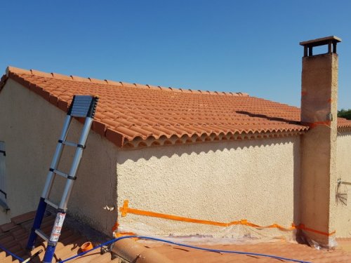 Traitement hydrofuge toiture à Uzès